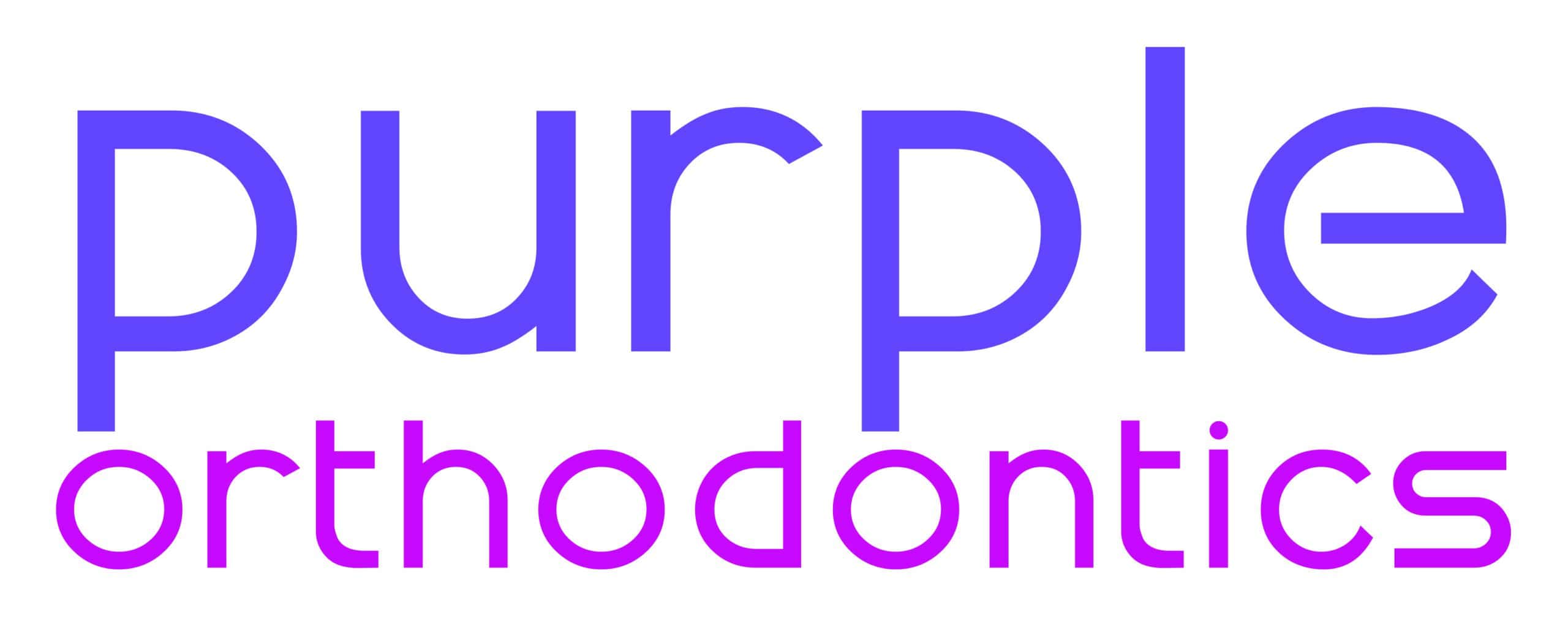 New Purple Orthodontics Logo