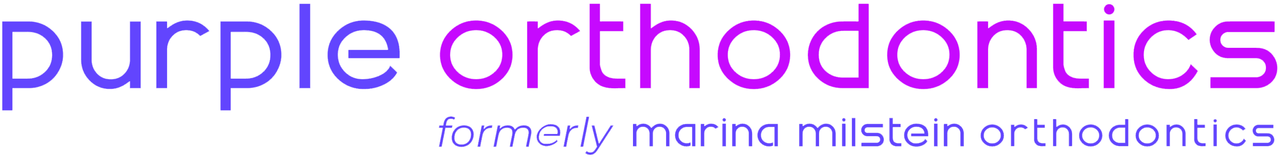 Purple Orthodontics logo